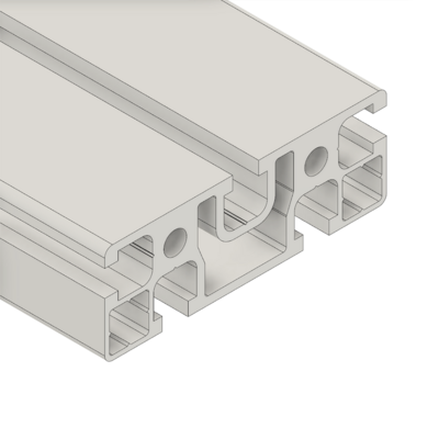 MODULAR SOLUTIONS EXTRUDED PROFILE<br>90MM X 32MM PROFILE, CUT TO THE LENGTH OF 1000 MM